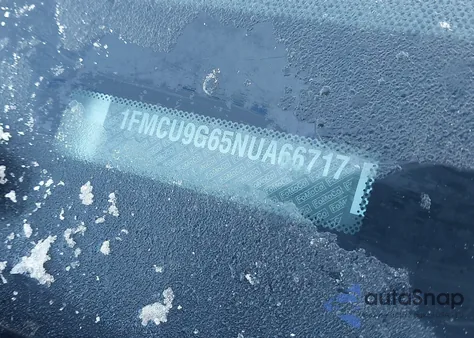 2022 Ford Escape Se from USA, damaged, VIN 1FMCU9G65NUA66717